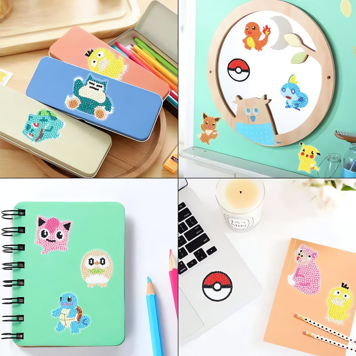 Pokémon diamond DIY sticker with Pikachu – photo 6