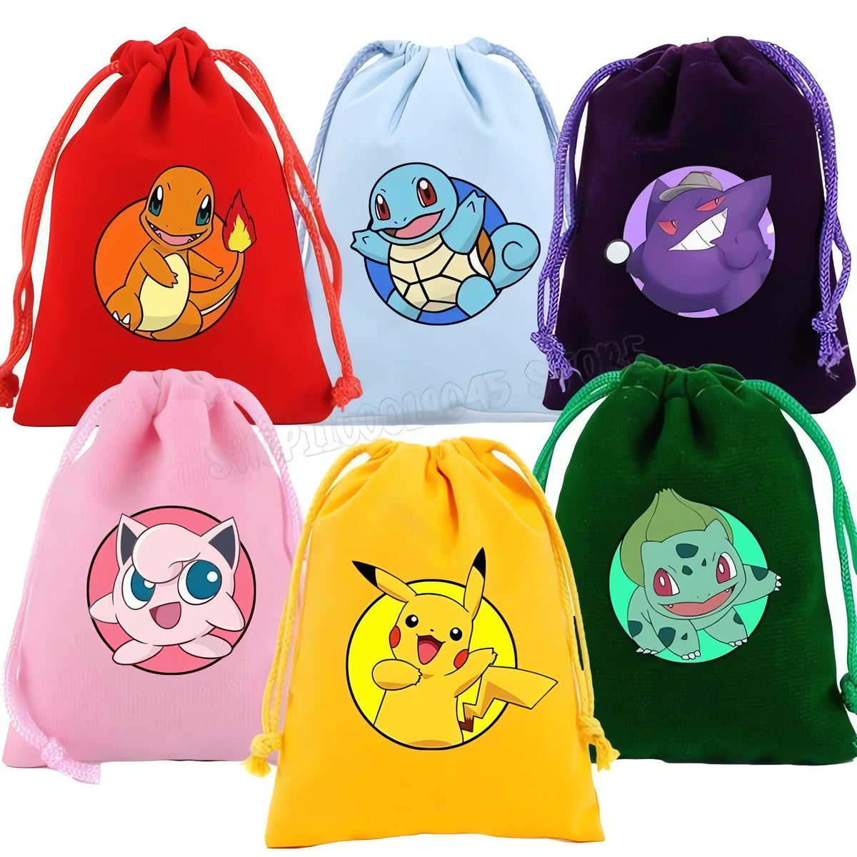 Pokémon canvas drawstring bag