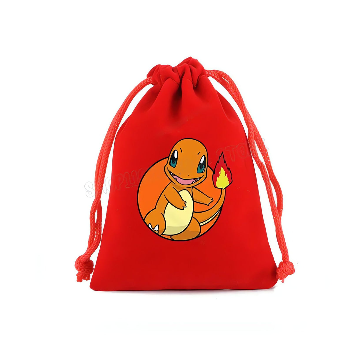Pokémon canvas drawstring bag – Red Charmander