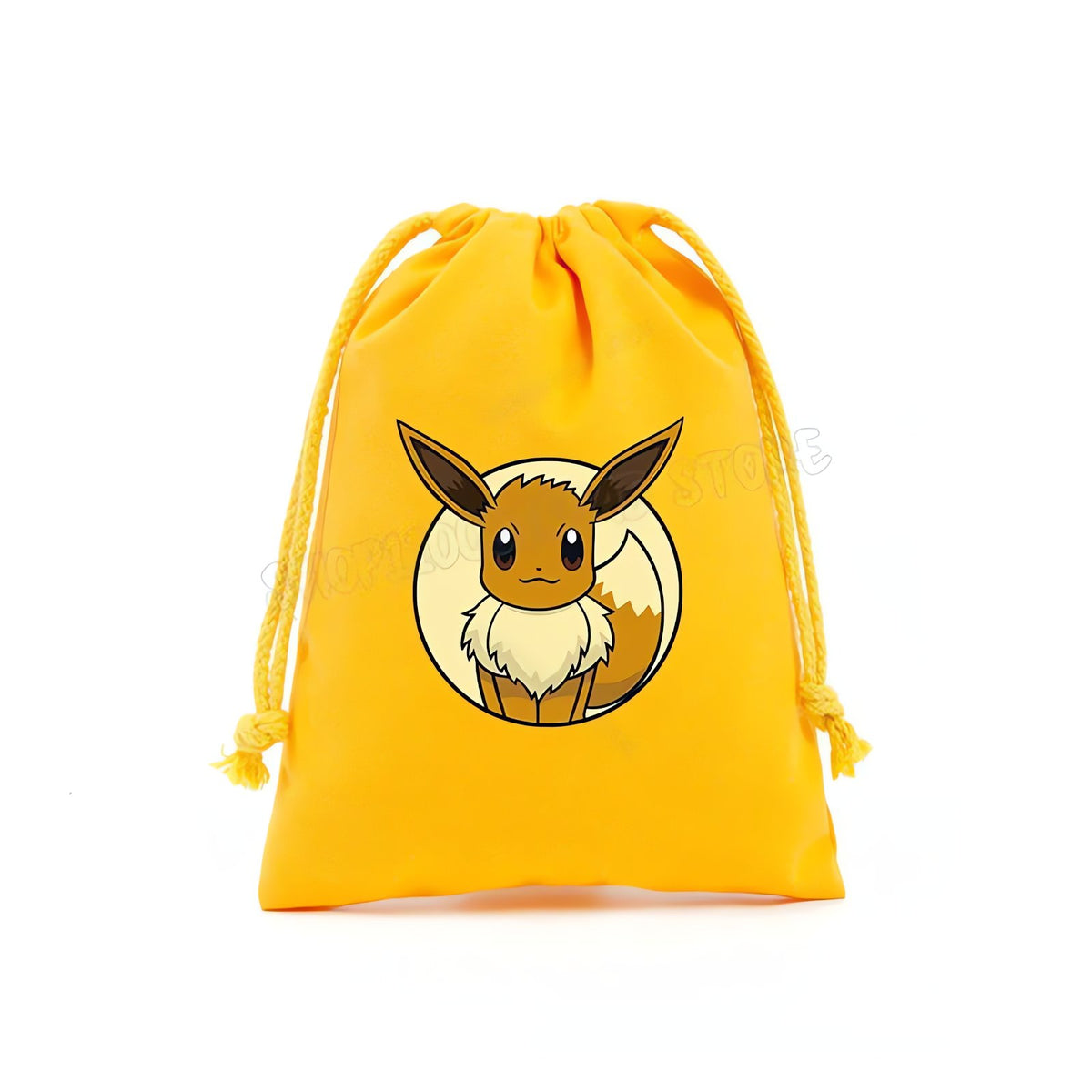 Pokémon canvas drawstring bag – Yellow Eevee