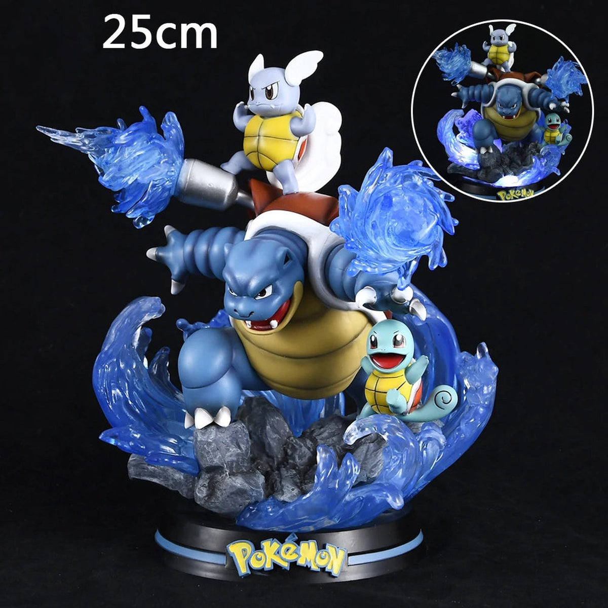Pokémon evolution figures – Blastoise 25cm