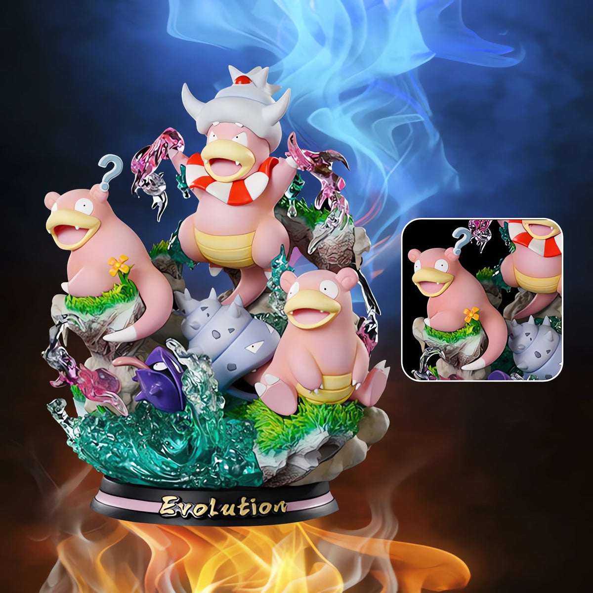Pokémon evolution figures – Slowpoke 22cm