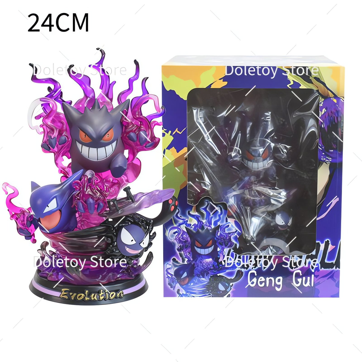 Charizard evolution figure showing three stages – Gengar