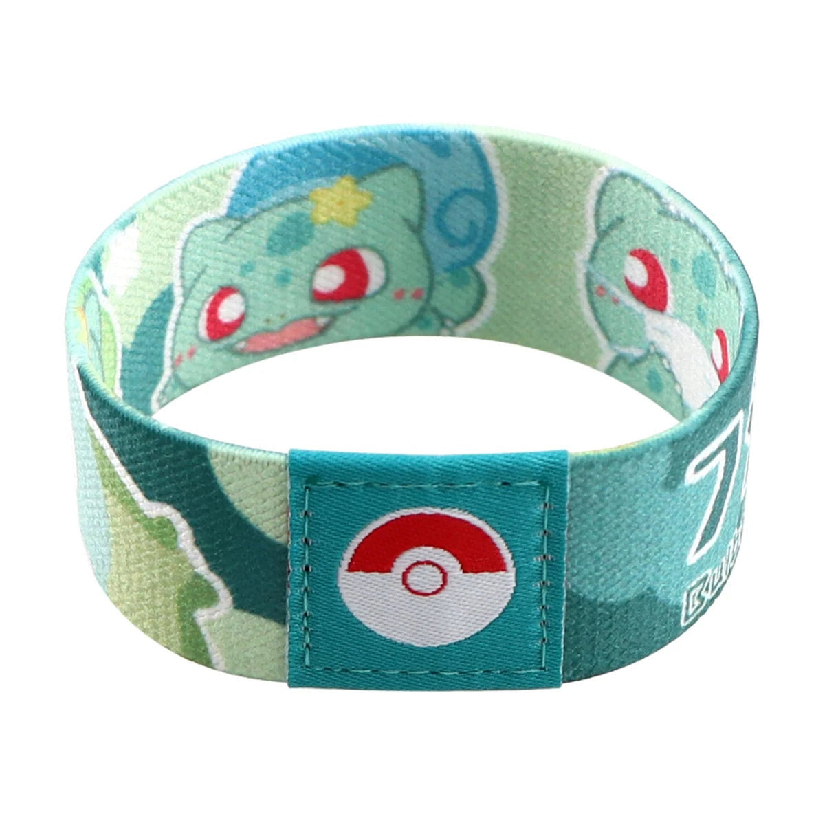 Pokémon fabric bracelet – Bulbasaur