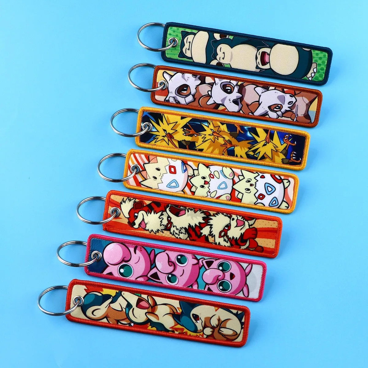 Pokémon fabric keyrings – photo 2