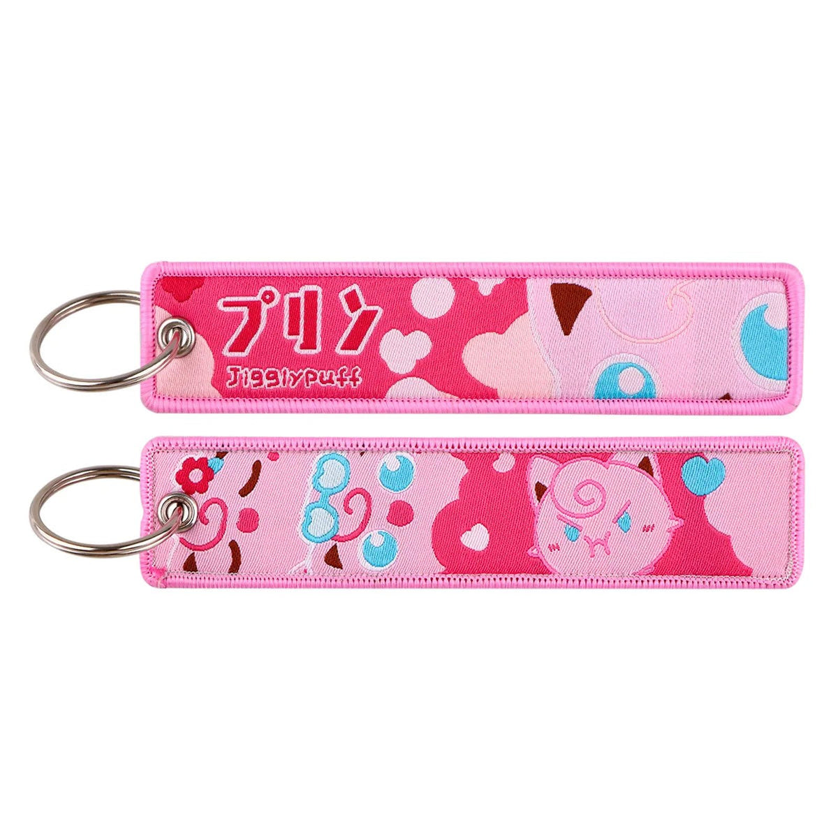 Pokémon fabric keyrings – Jigglypuff
