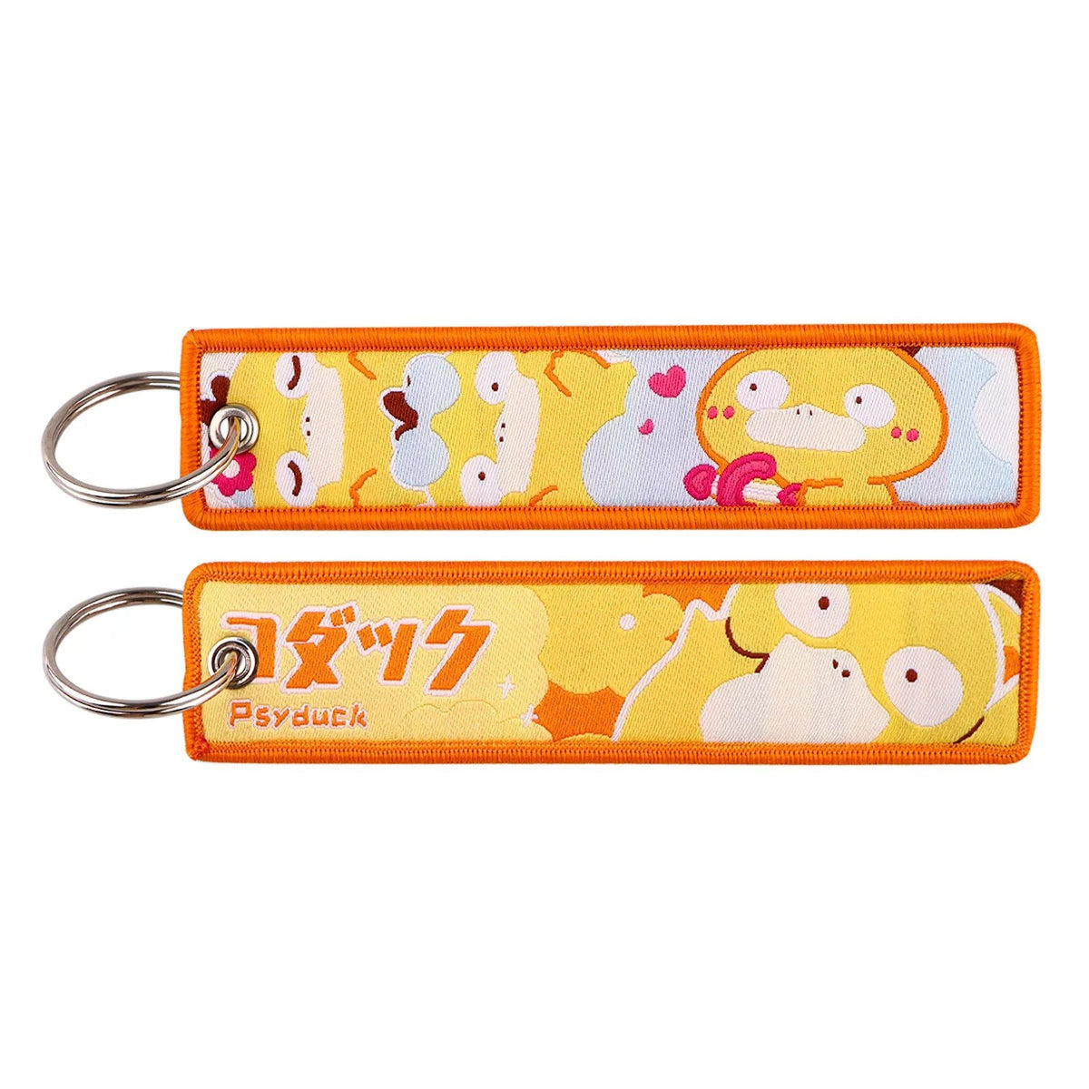 Pokémon fabric keyrings – Psyduck