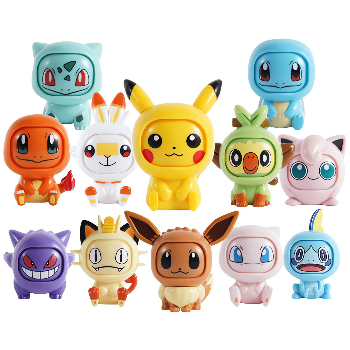 Pokémon face-changing collectable figure, 5cm