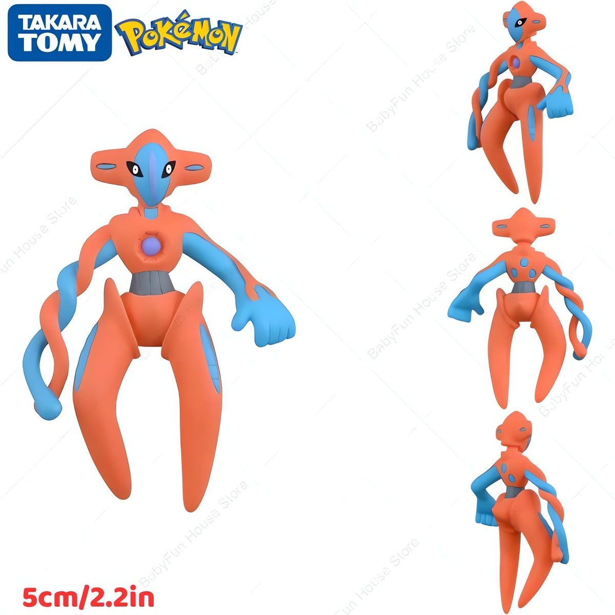 Pokémon figures, Ditto and Jigglypuff designs – Deoxys