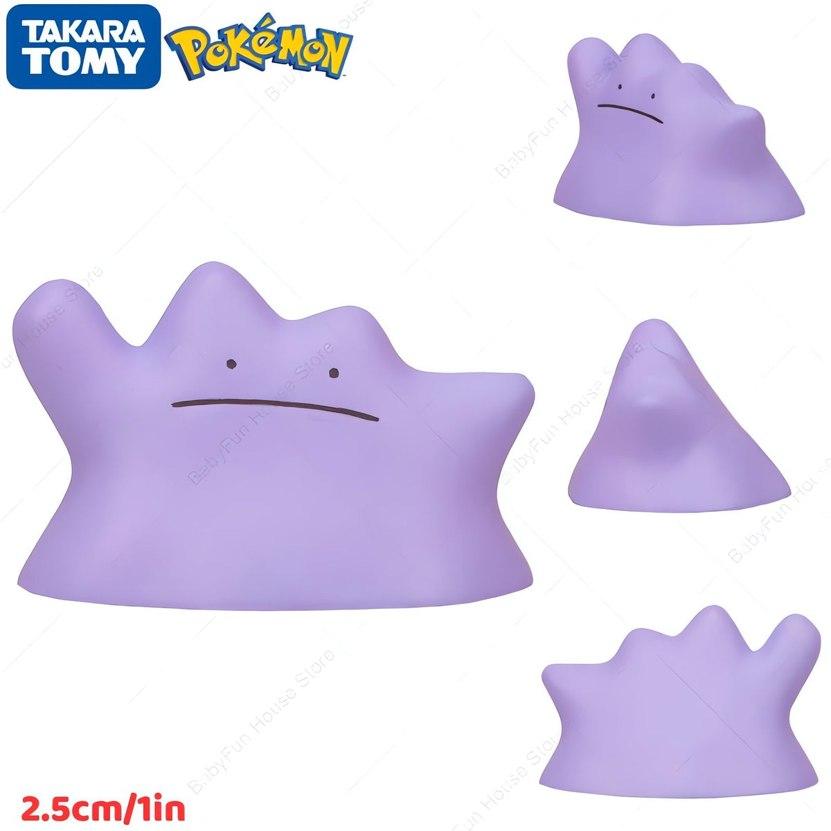 Pokémon figures, Ditto and Jigglypuff designs – Ditto