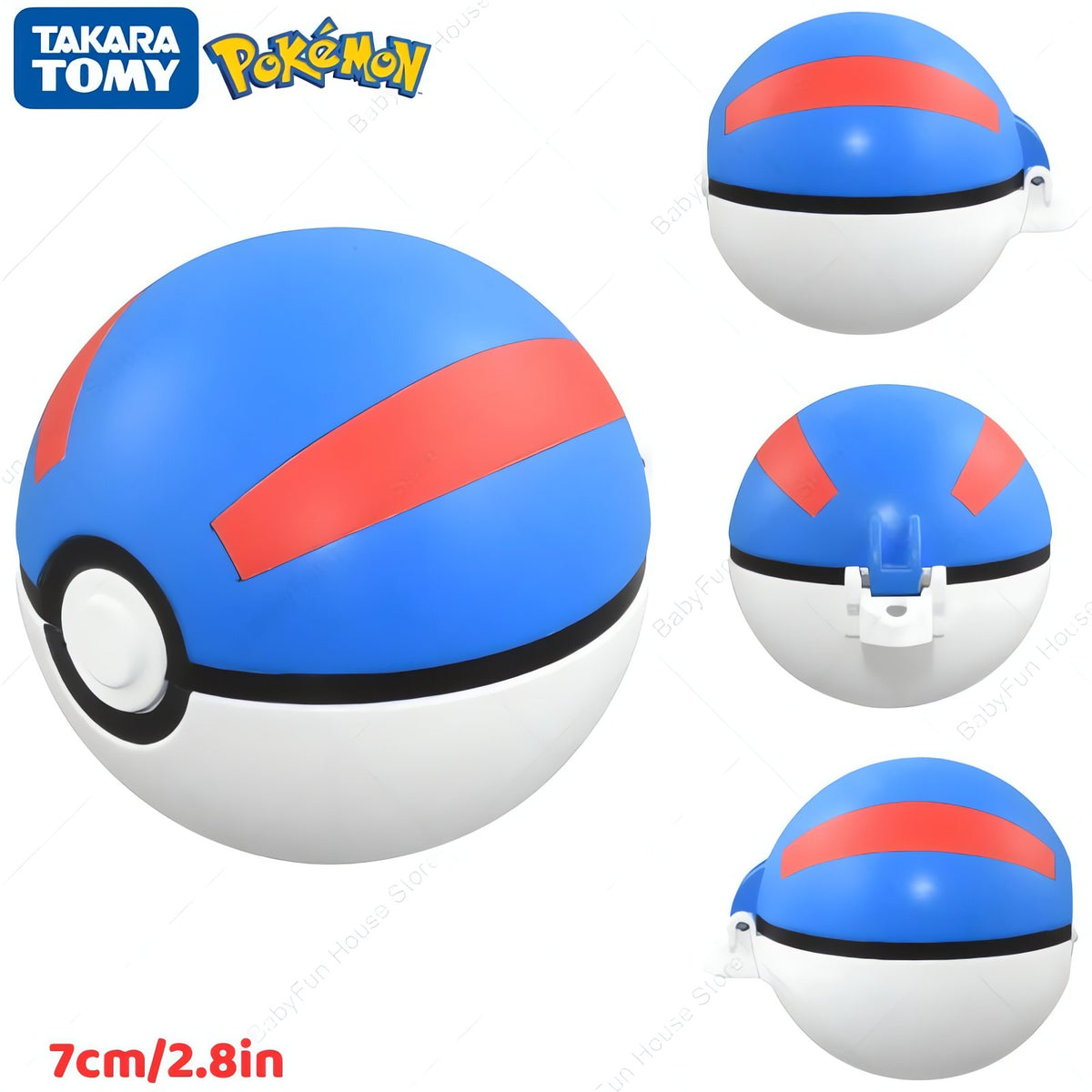 Pokémon figures, Ditto and Jigglypuff designs – Great Ball