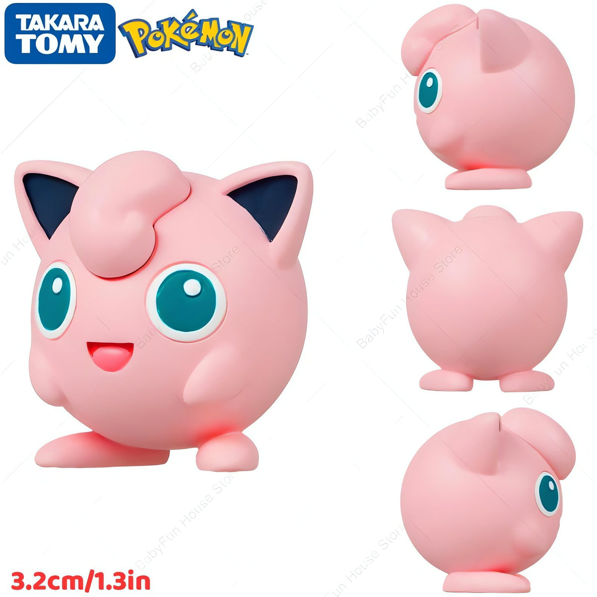 Pokémon figures, Ditto and Jigglypuff designs – Jigglypuff