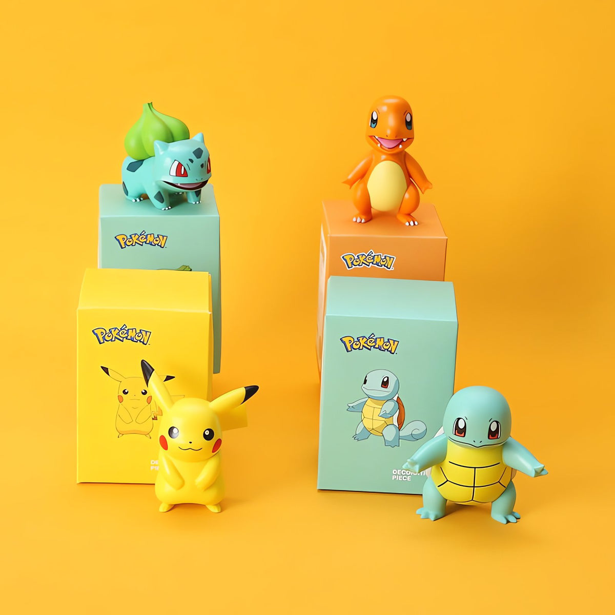 Set of six Pokémon figures including Pikachu and Squirtle – photo 13