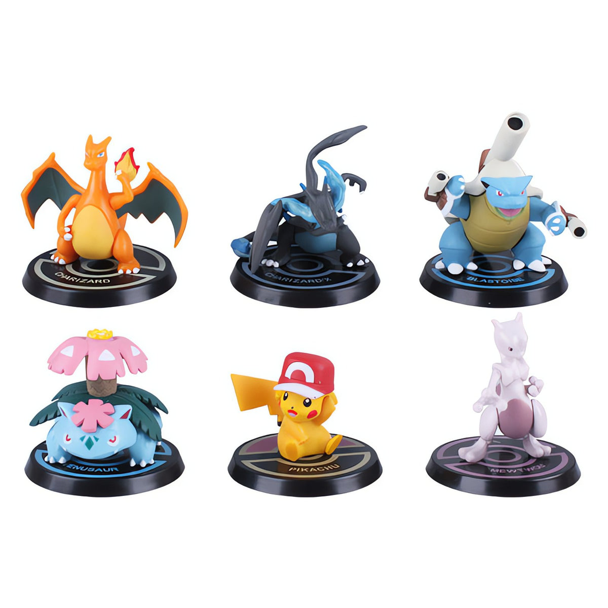 Set of six Pokémon Trading Figure Game figures – Set of 6 (Set 2)