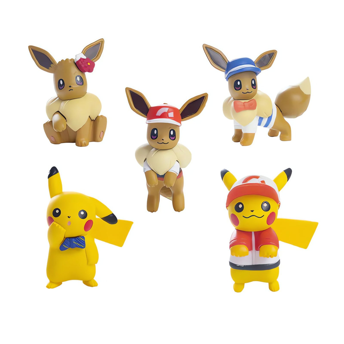 Pokémon figure sets with Pikachu, Eevee and Snorlax – photo 4