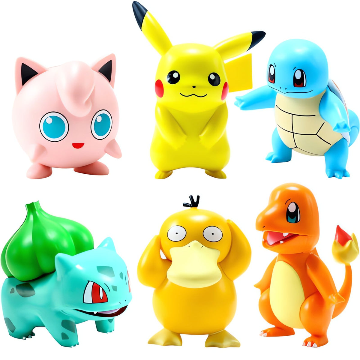 Six Pokémon figures including Pikachu and Squirtle – photo 5