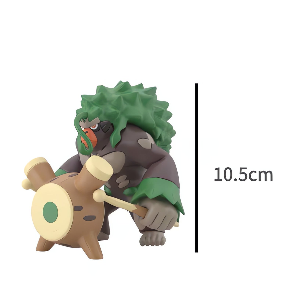 Pokémon figure set with trainer and evolution stages – Rillaboom