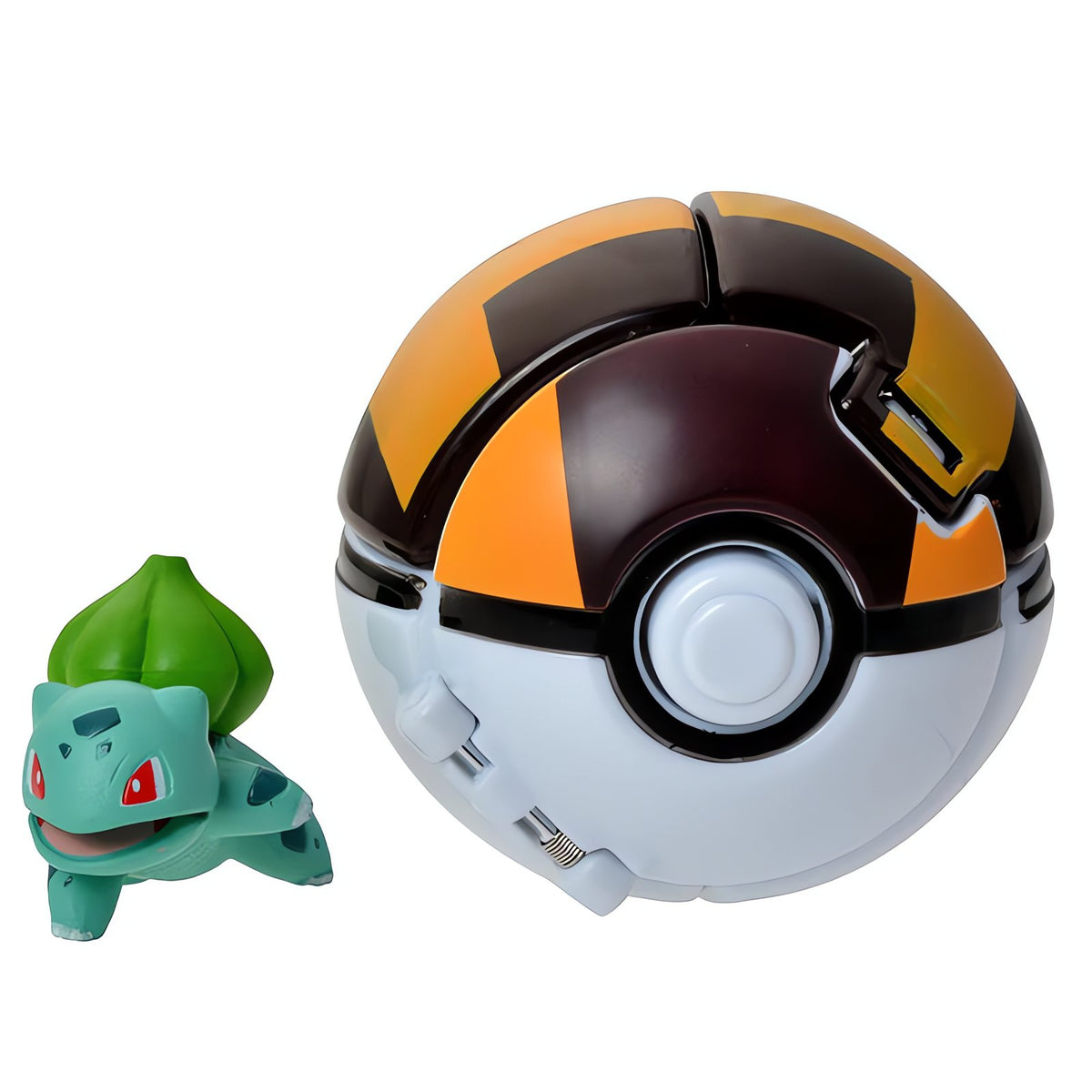 Pokémon figure with matching Poké Ball – Bulbasaur