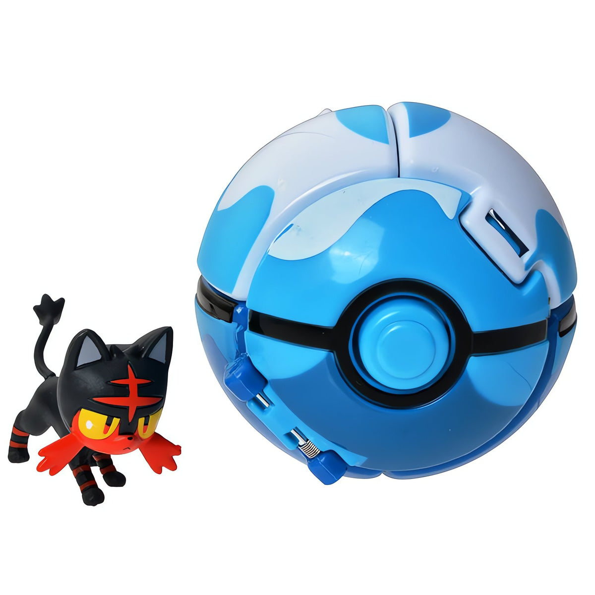 Pokémon figure with matching Poké Ball – Litten