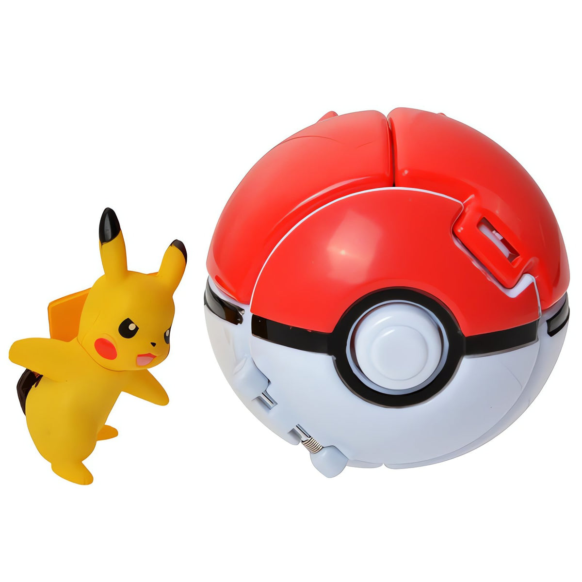 Pokémon figure with matching Poké Ball – Pikachu B
