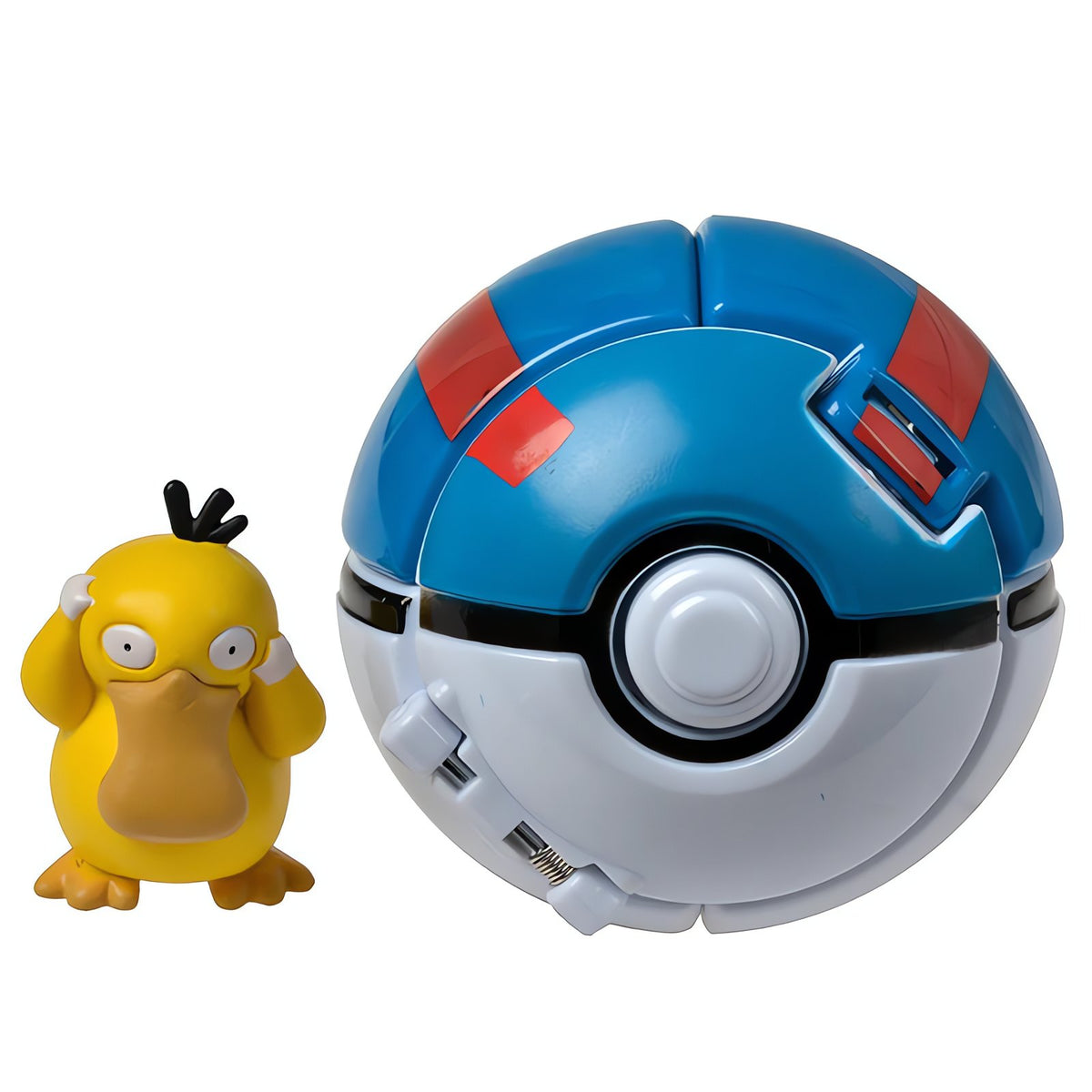 Pokémon figure with matching Poké Ball – Psyduck