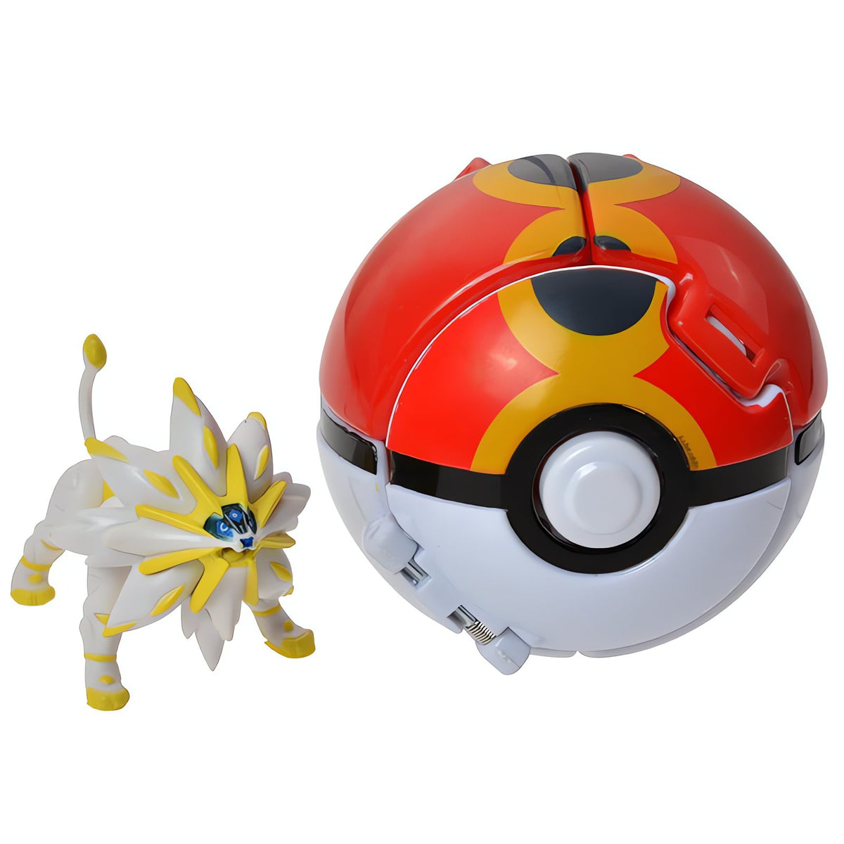 Pokémon figure with matching Poké Ball – Solgaleo