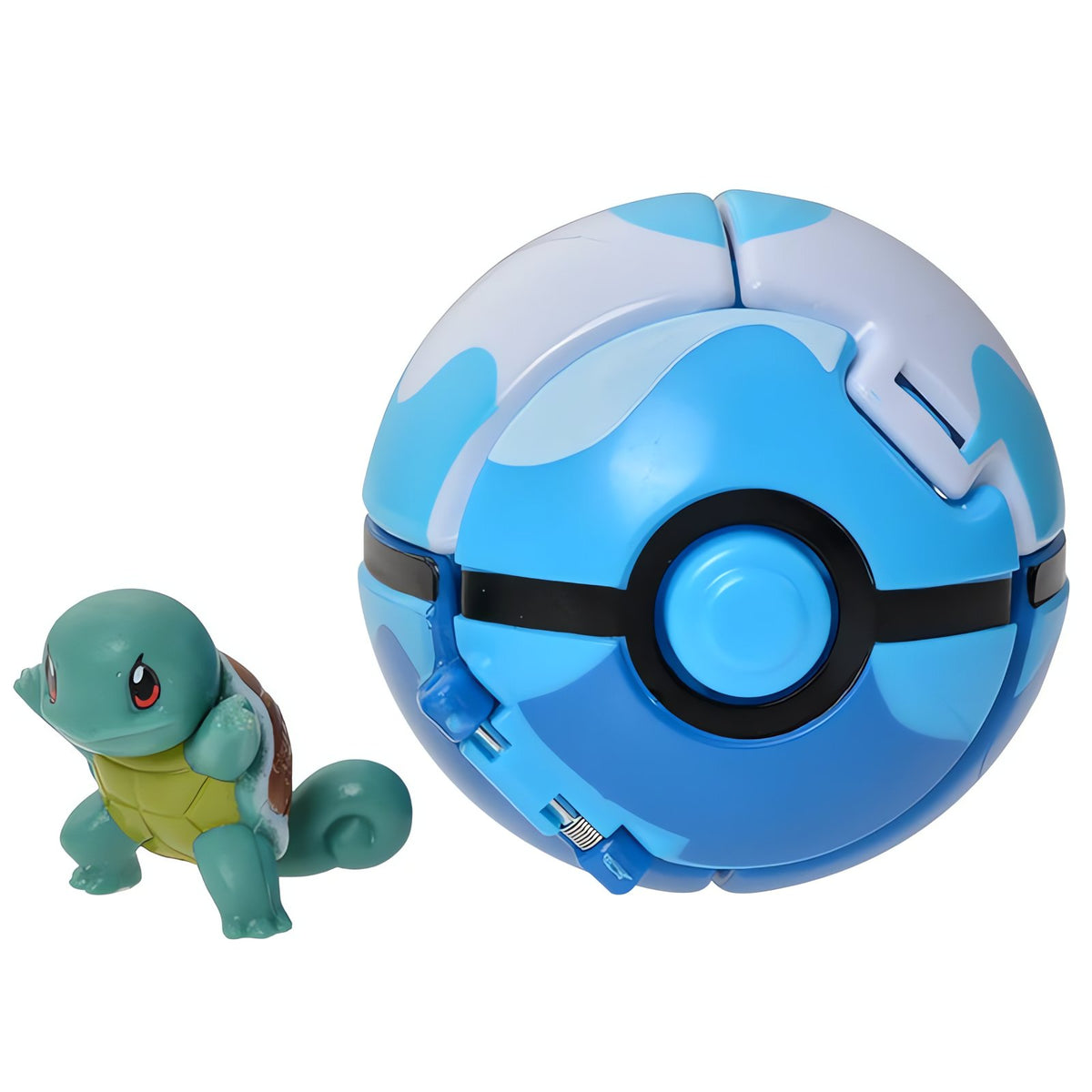 Pokémon figure with matching Poké Ball – Squirtle