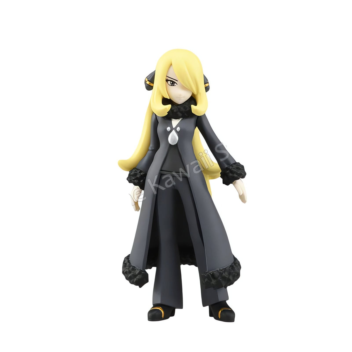 Pokémon trainer and Pokémon figures – Cynthia