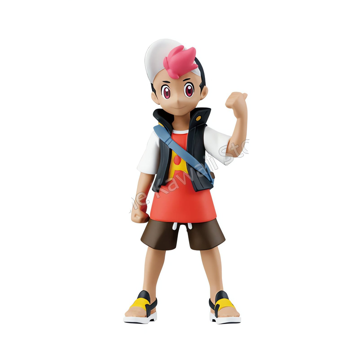 Pokémon trainer and Pokémon figures – Roy
