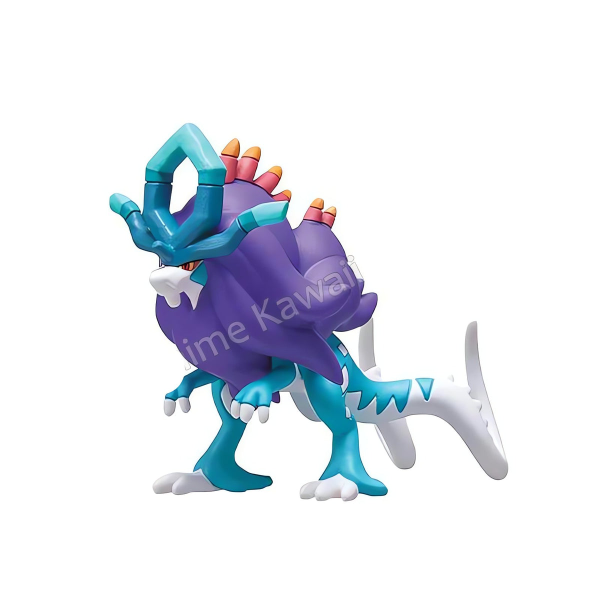Pokémon trainer and Pokémon figures – Walking Wake