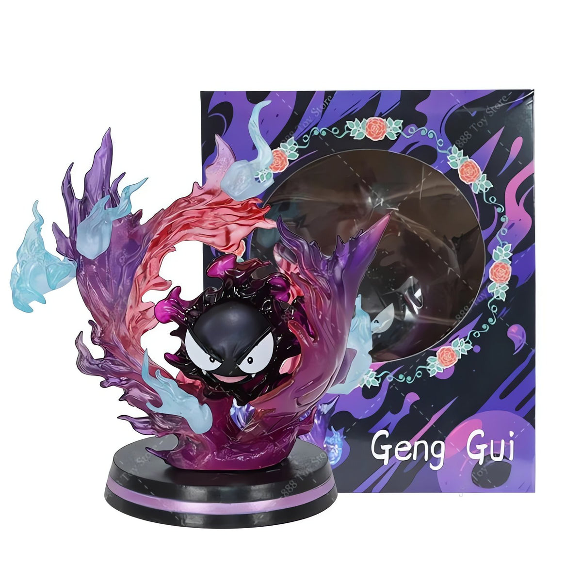 Pokémon figures including Ho-Oh, Lugia and Gengar – Gastly 13cm