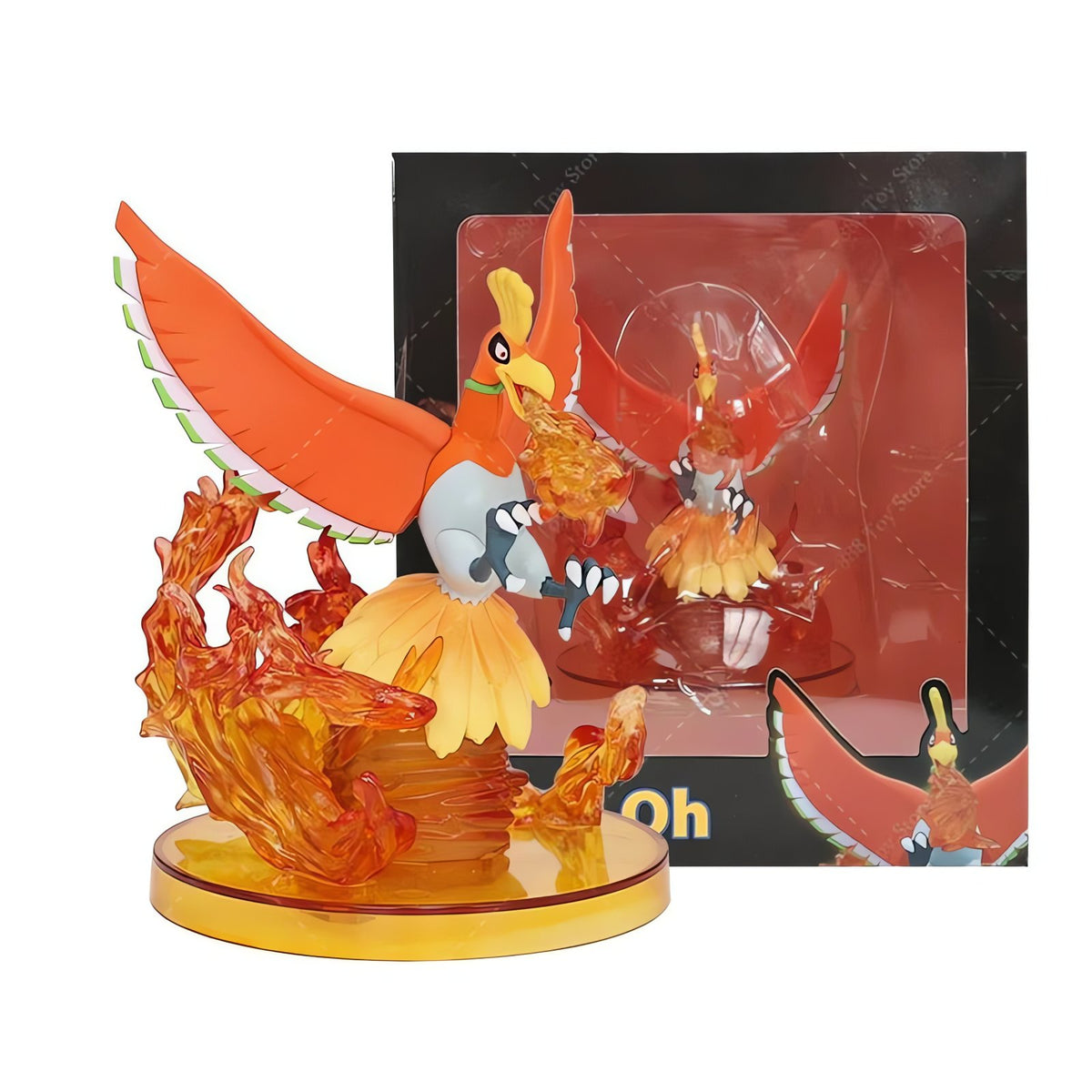 Pokémon figures including Ho-Oh, Lugia and Gengar – Ho-Oh 13cm