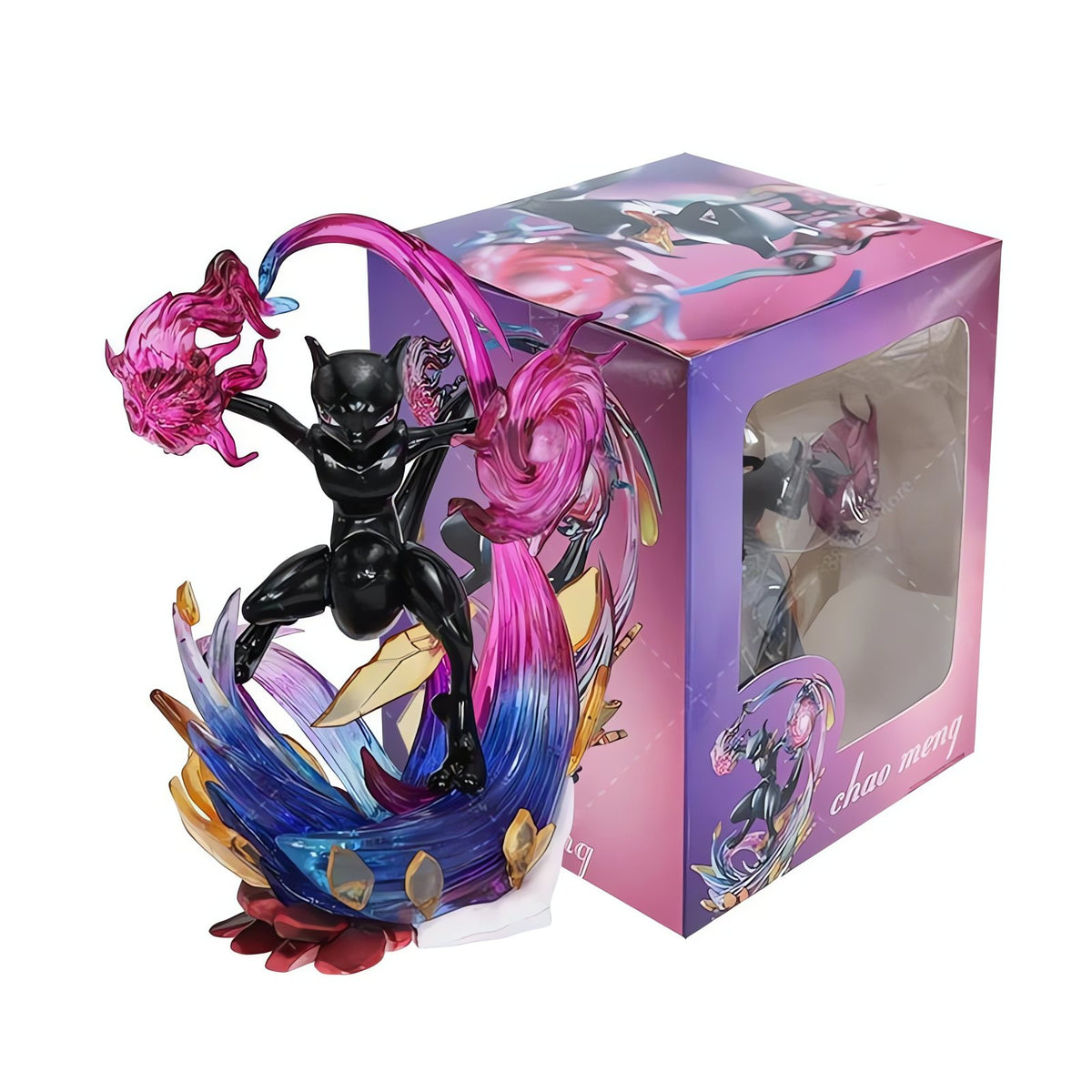 Pokémon figures including Ho-Oh, Lugia and Gengar – Mewtwo 15cm