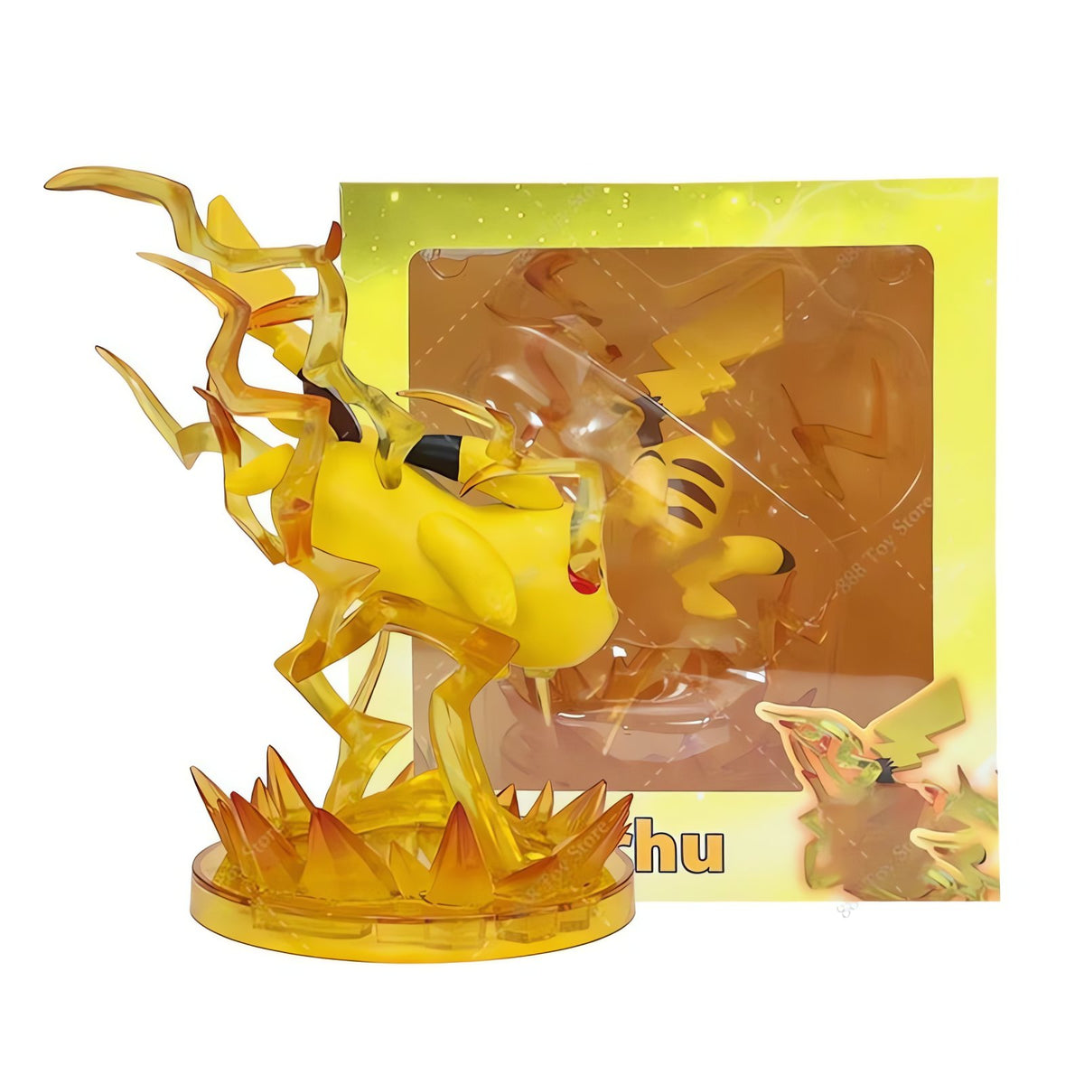Pokémon figures including Ho-Oh, Lugia and Gengar – Pikachu 16cm