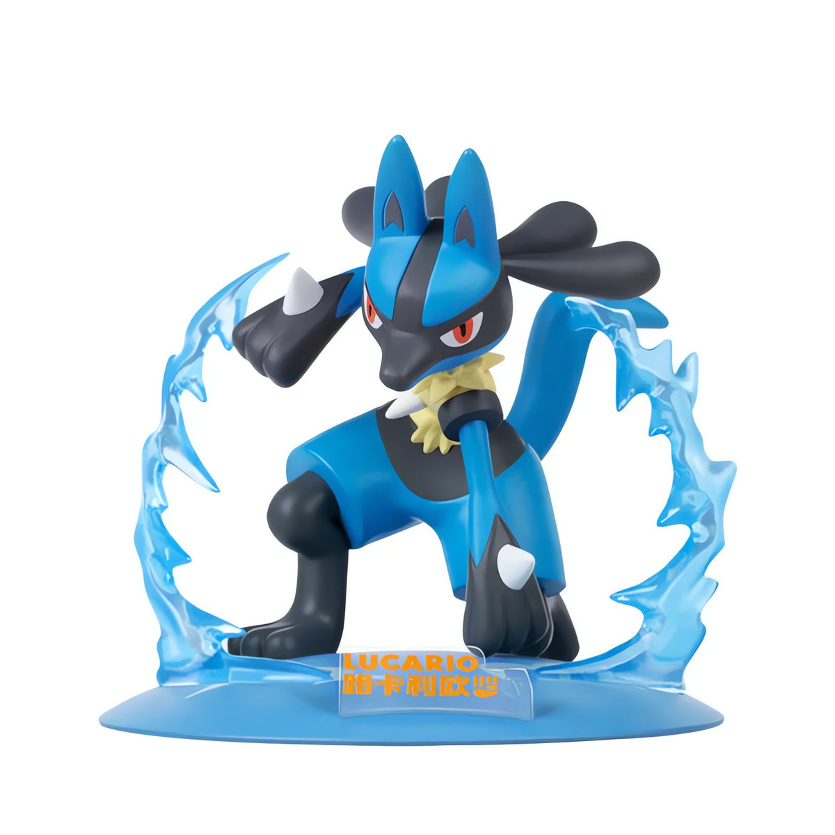 Pokémon figures in a range of designs – Lucario