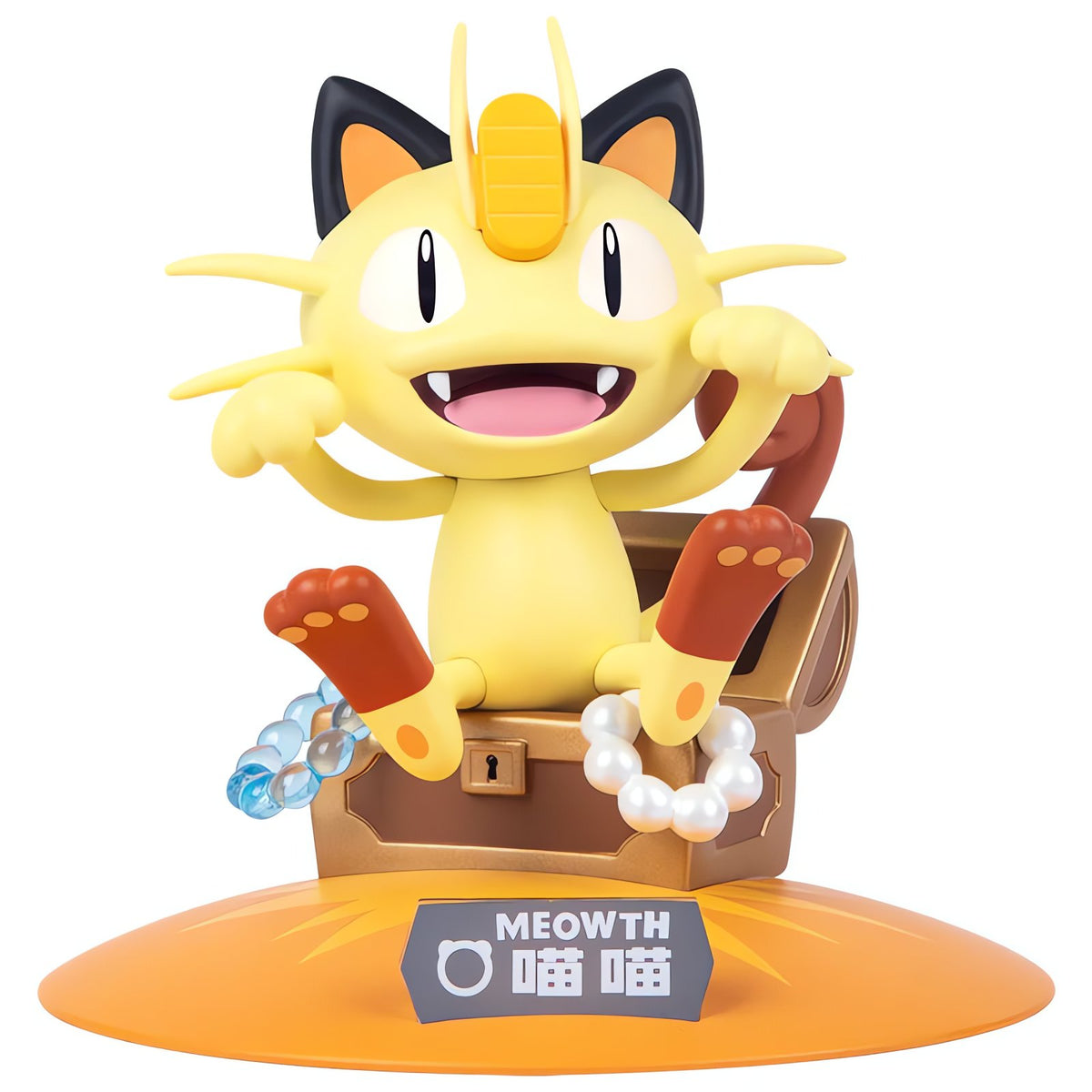 Pokémon figures in a range of designs – Meowth