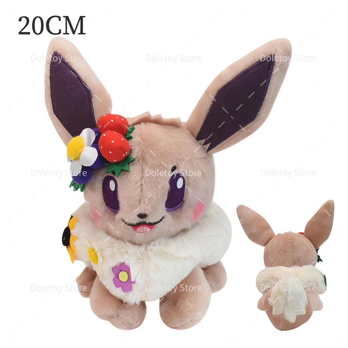Pokémon Flower Edition plush toys, Eevee and Sylveon – photo 12