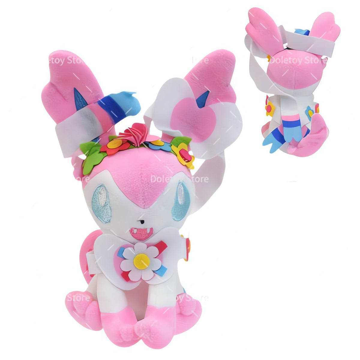 Pokémon Flower Edition plush toys, Eevee and Sylveon – Sylveon (21cm)