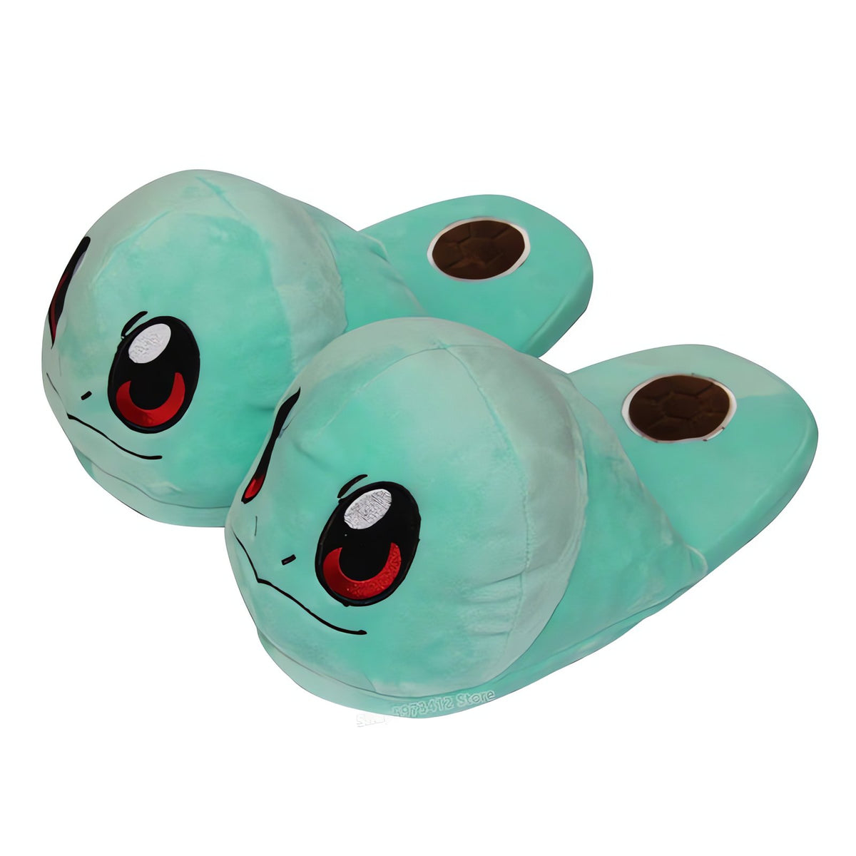 Fluffy Pokémon slippers in various character designs – 5 Squirtle
