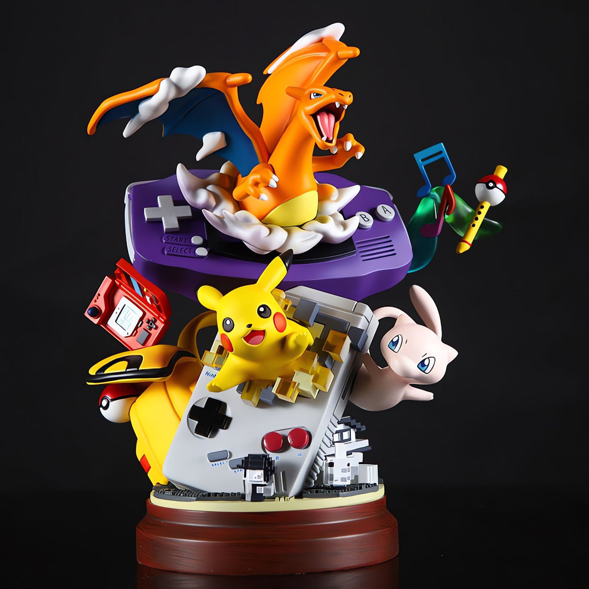 Pokémon Game Boy statue, 18.5cm