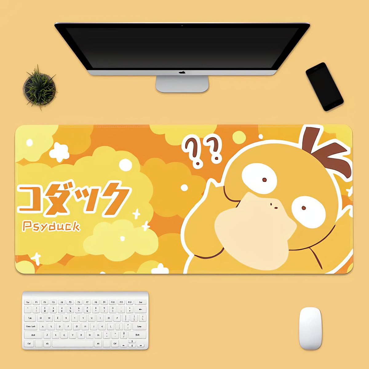 Pokémon gaming mouse mat – Psyduck