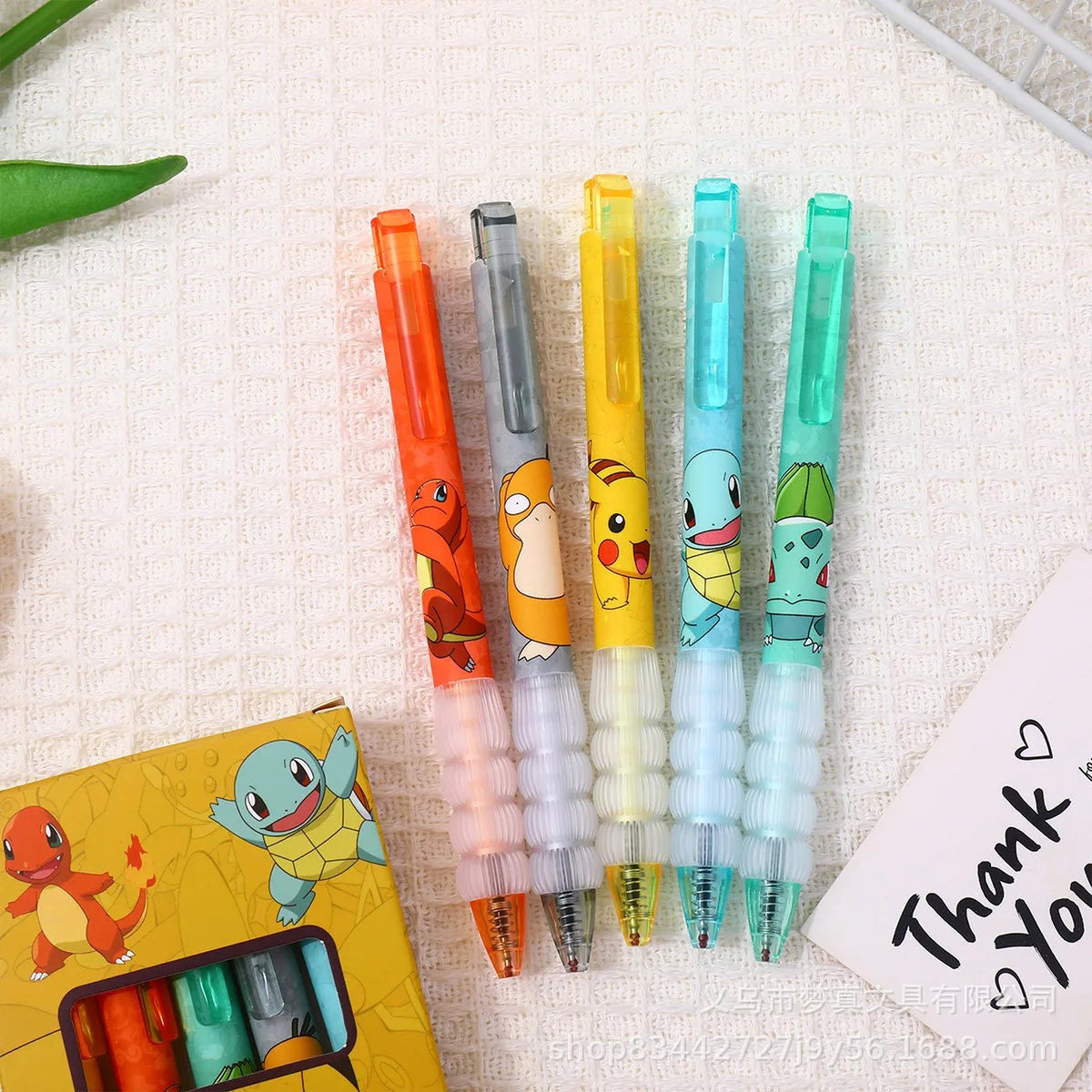 Set of five Pokémon gel pens – photo 2