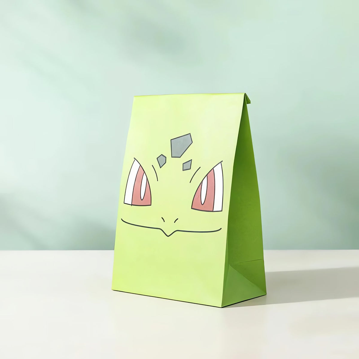 Pokémon gift bags in different designs – Bulbasaur