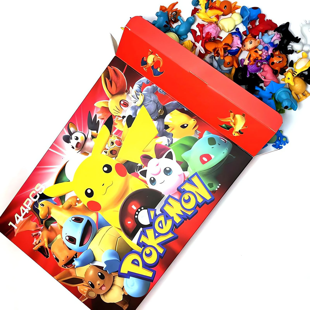 Pokémon gift box with 144 figures