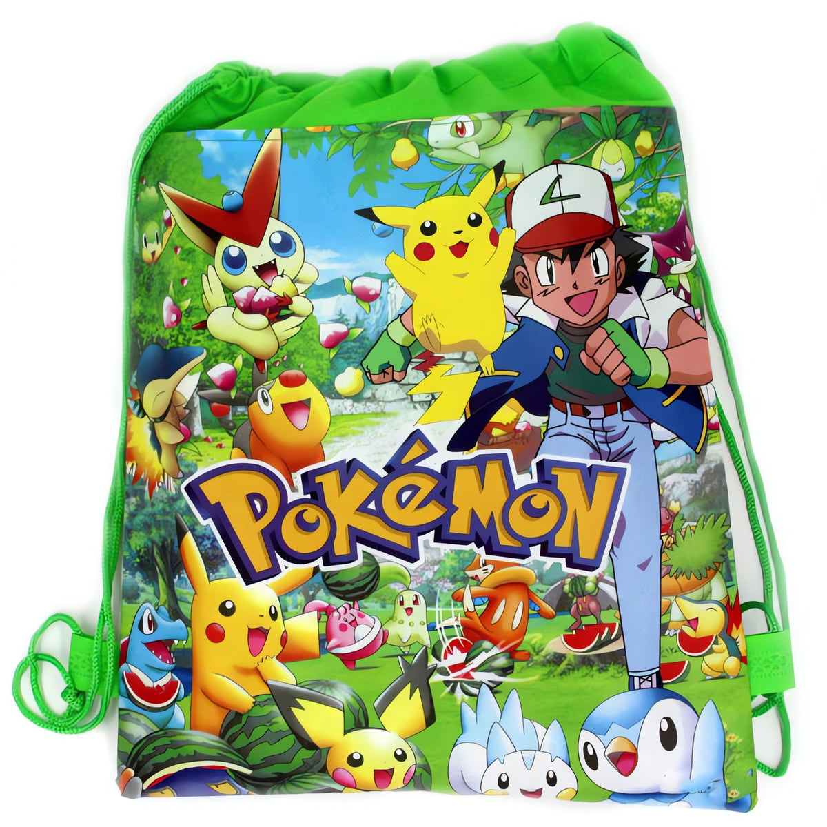 Green Pokémon GO kids' bag