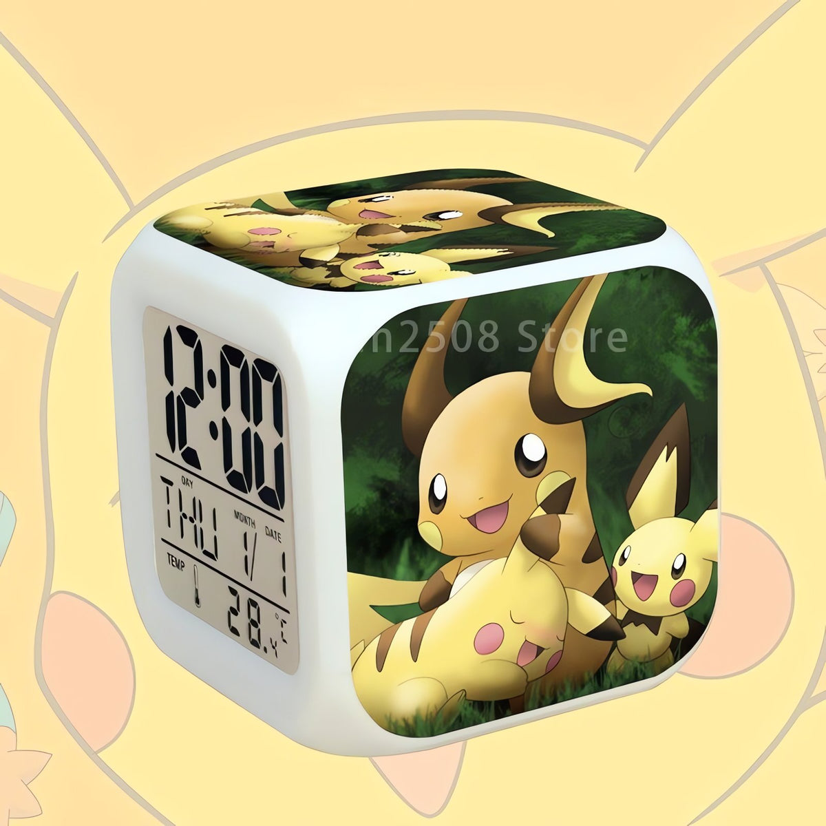 Pokémon GO LED alarm clock cube – photo 34