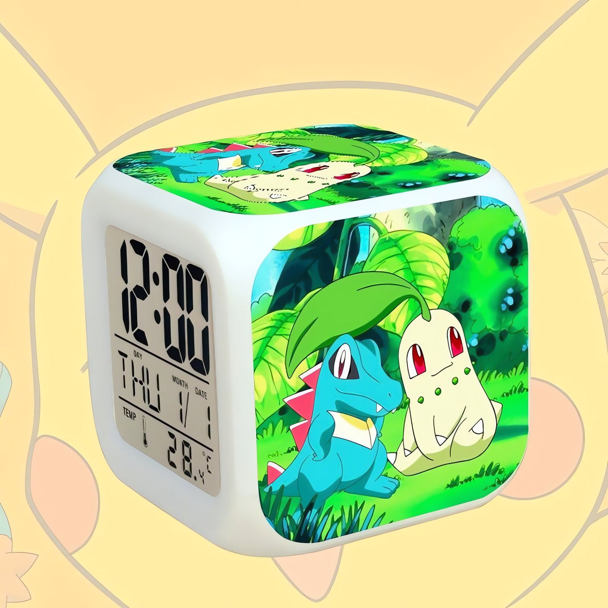 Pokémon GO LED alarm clock cube – Pokémon 10
