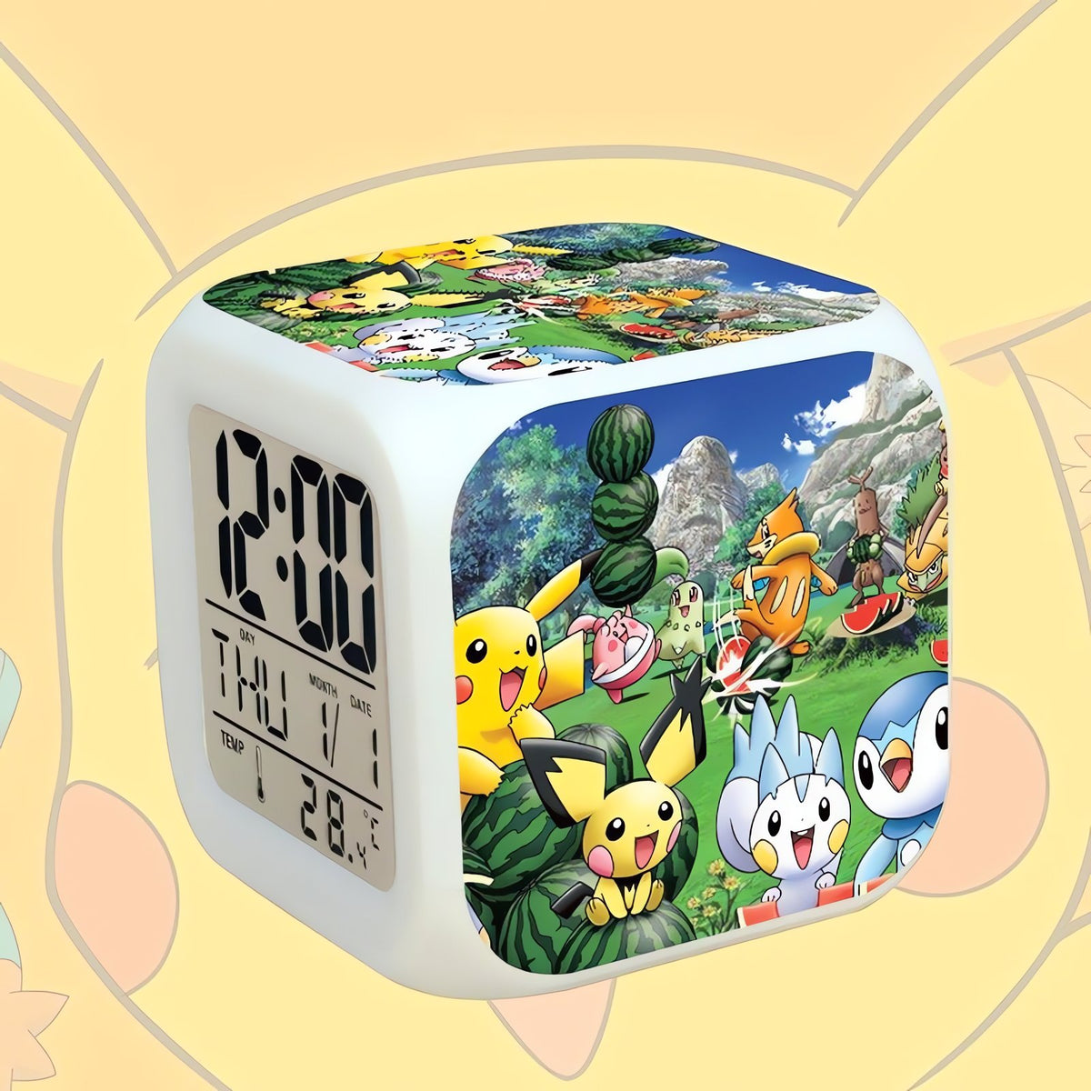 Pokémon GO LED alarm clock cube – Pokémon 14