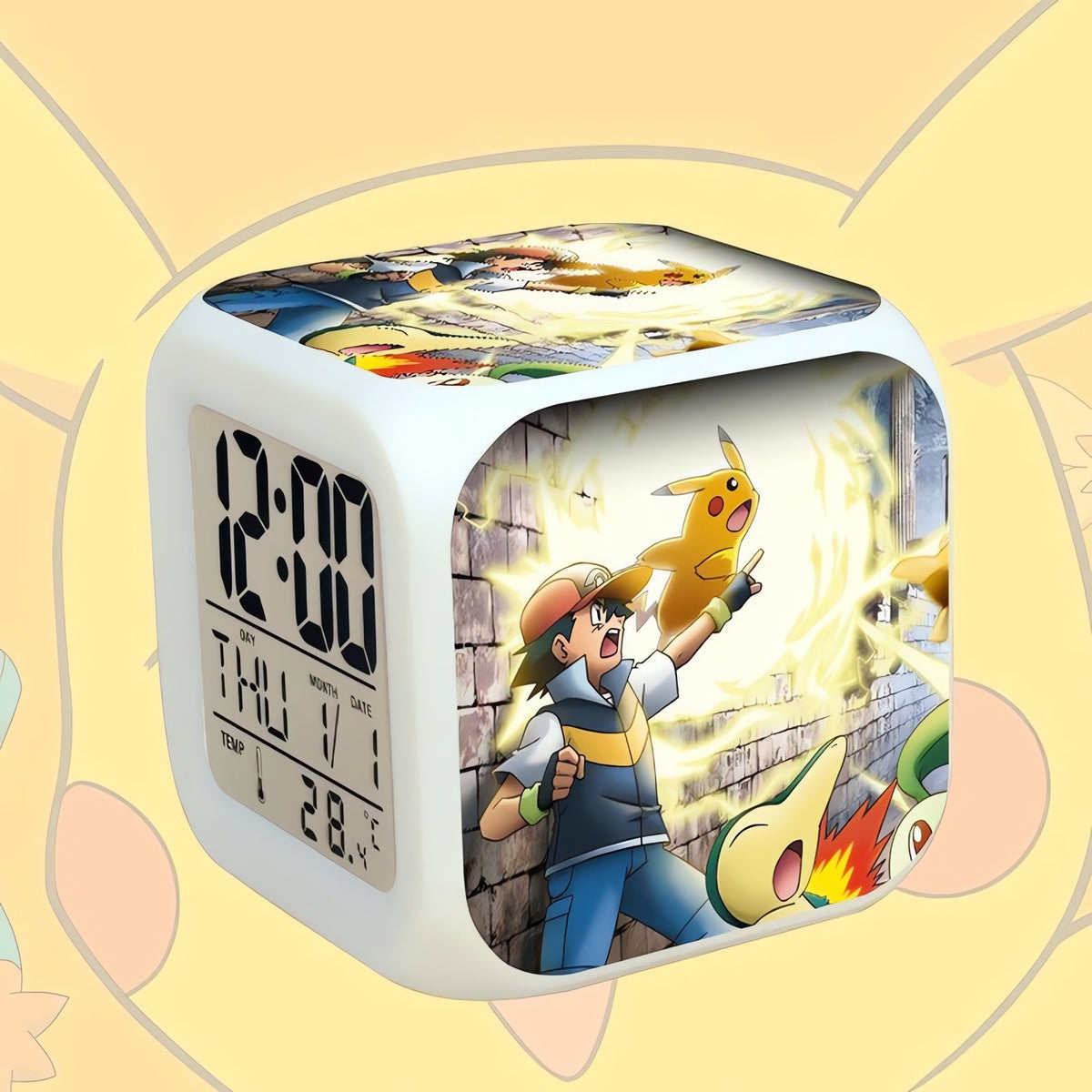 Pokémon GO LED alarm clock cube – Pokémon 16