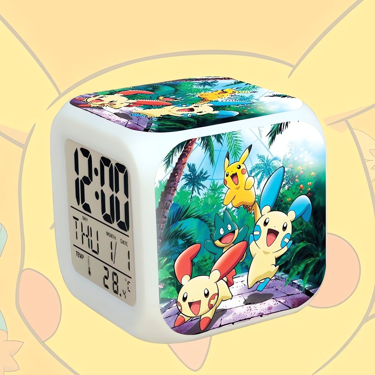 Pokémon GO LED alarm clock cube – Pokémon 17